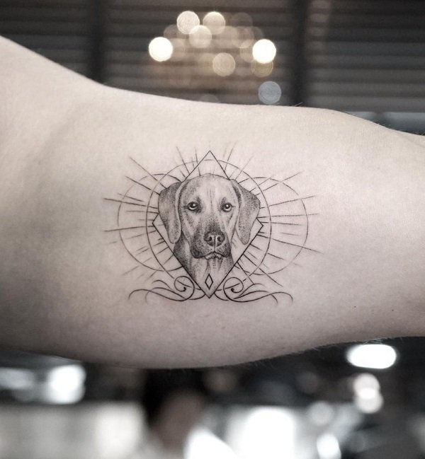 40+ Cute Dog Tattoo Ideas