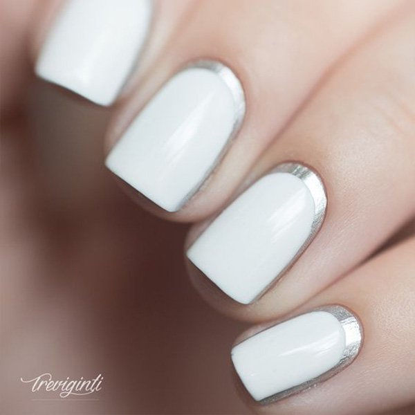 fehér with silver crescent moon nails-27