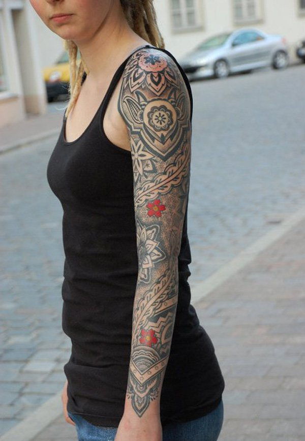 40 Idei de tatuaje geometrice complicate