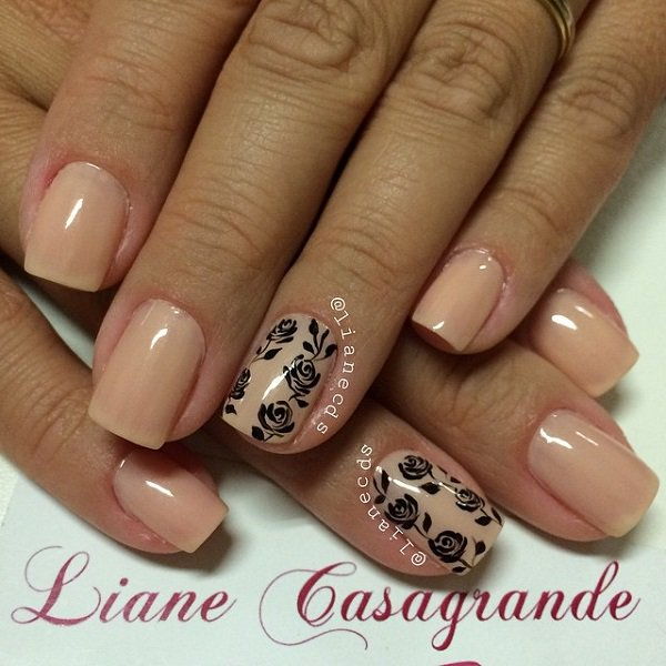 Nude color nail art-38