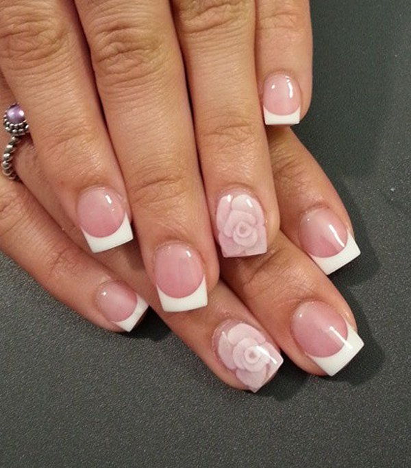 Nude color nail art-40