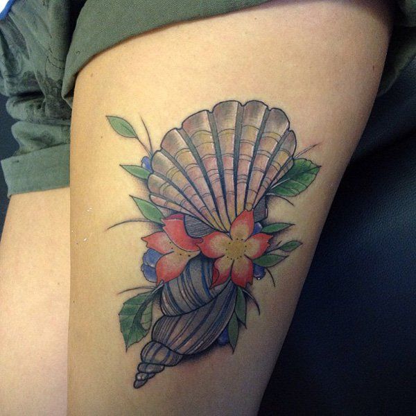 shell tattoo-42
