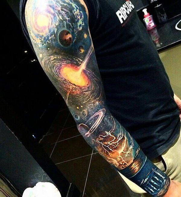 prostor full sleeve tattoo
