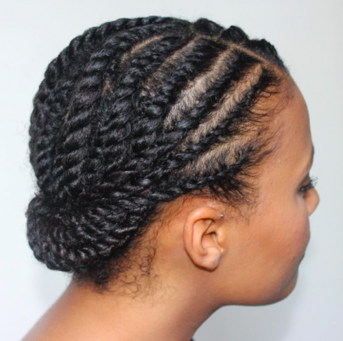 40 Twist Hairstyles for Natural Hair 2017 39