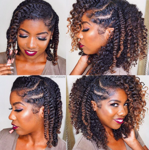 40 Twist Hairstyles for Natural Hair 2017 34