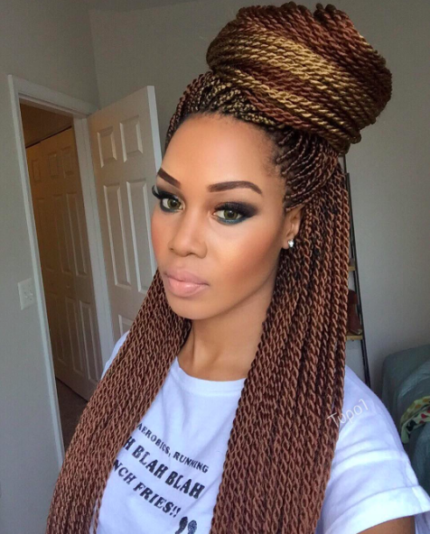 40 Twist Hairstyles for Natural Hair 2017 20
