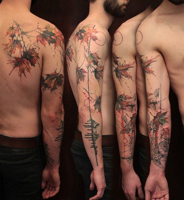 40 tatuaje de toamna de neuitat