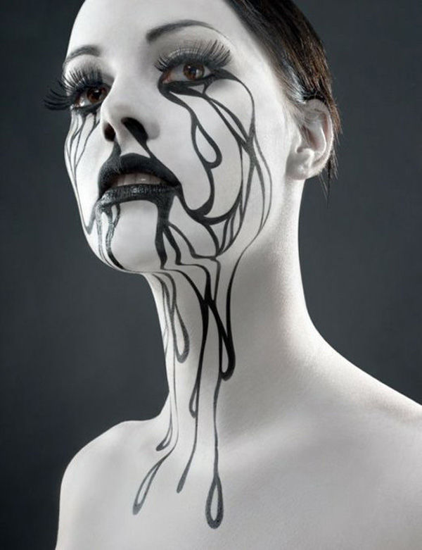 black-white-halloween-body-painting