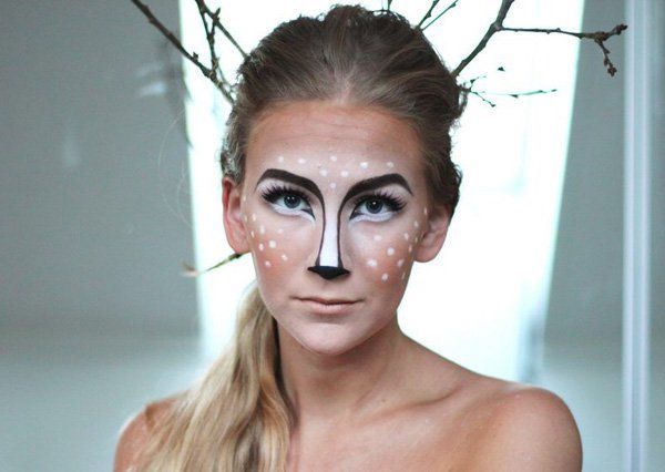 Noč čarovnic makeup for women