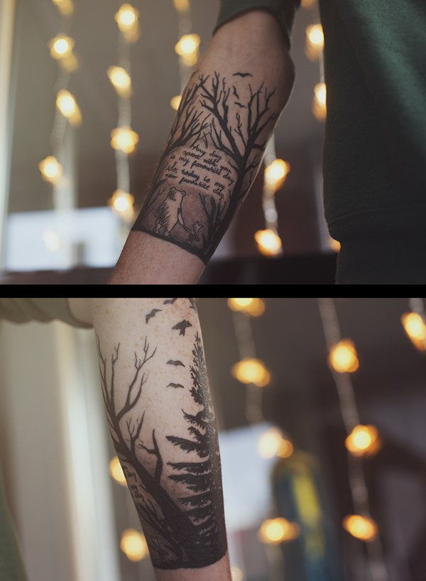 pădure tattoo-45
