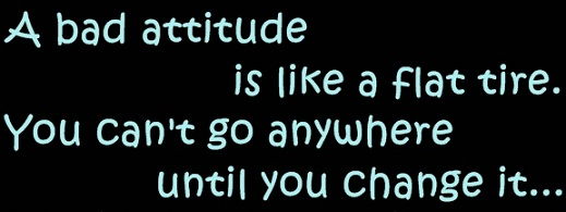 Sąrašas Of Attitudes Negative Attitude
