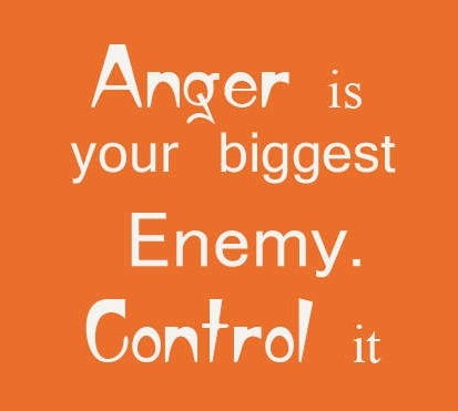 Negativ Attitude List Anger
