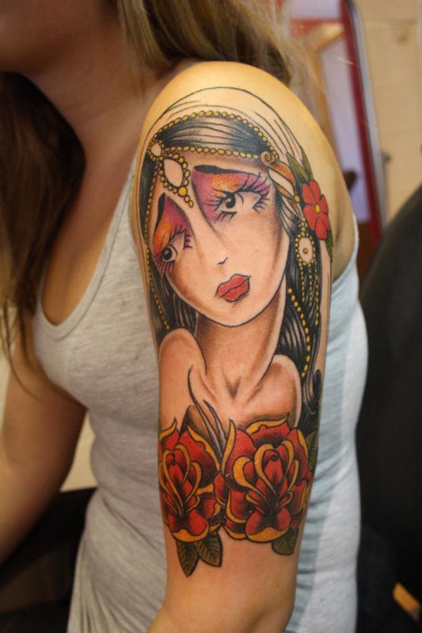 50 Amazing Girl Tattoo Designs