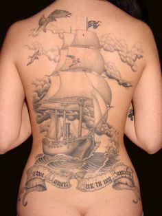 Pirate Ship - Back Piece