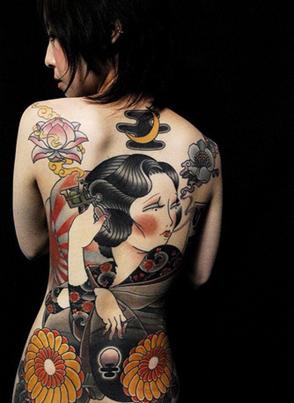 50+ Beautiful Geisha Tattoos