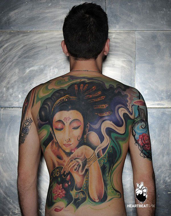 50+ Beautiful Geisha Tattoos