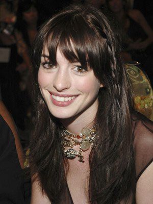 Anne Hathaway Side Braid