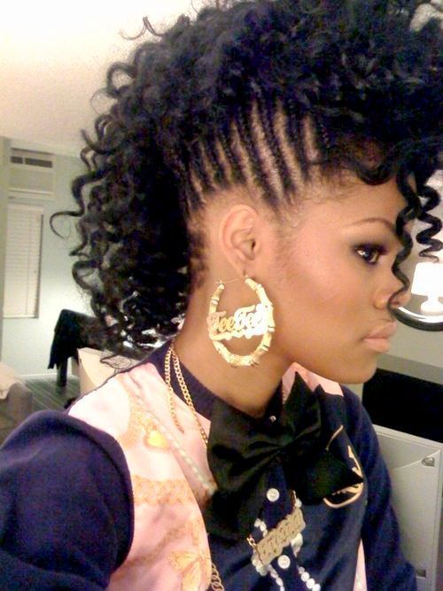 Természetes hairstyle for black women_21