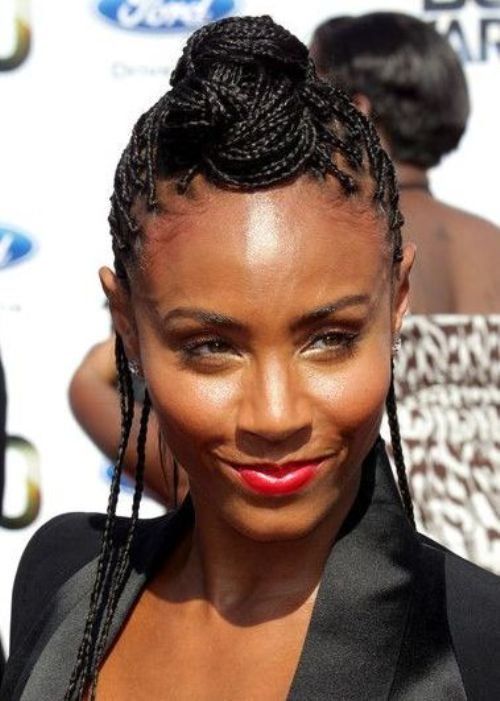 Természetes hairstyle for black women_49