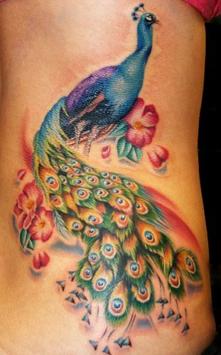 Peacock in disguise Tattoo