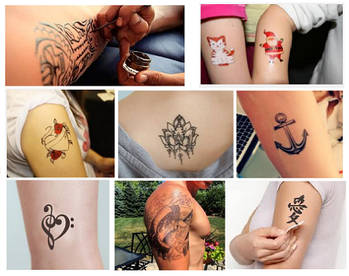 temporar tattoo designs