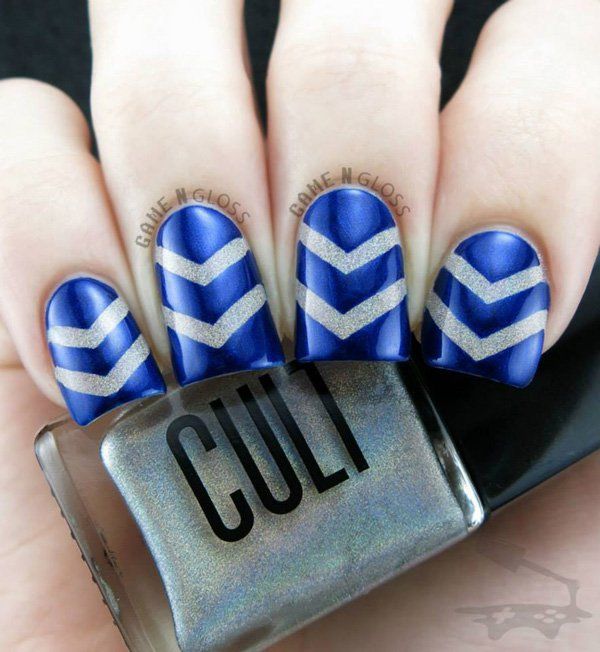 Kék nail design-36