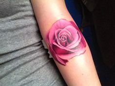 Pink Rose - Inner Arm Piece
