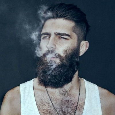 Lung Hipster Beard Style