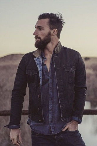 Férfias Beard Style for Men