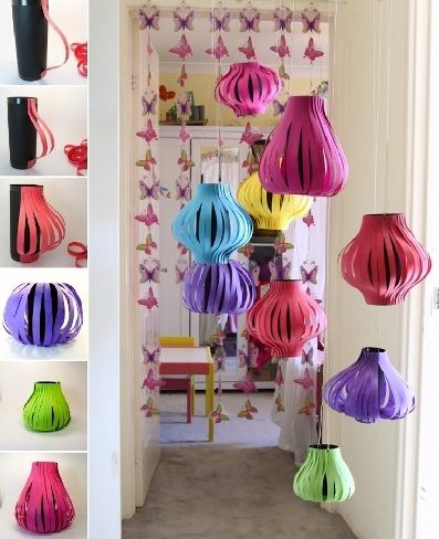Naujas Year Lanterns Craft Ideas: