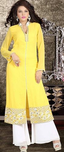 Salwar Suit with Palazzo