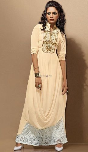 Salwar Suit with Pleated Style