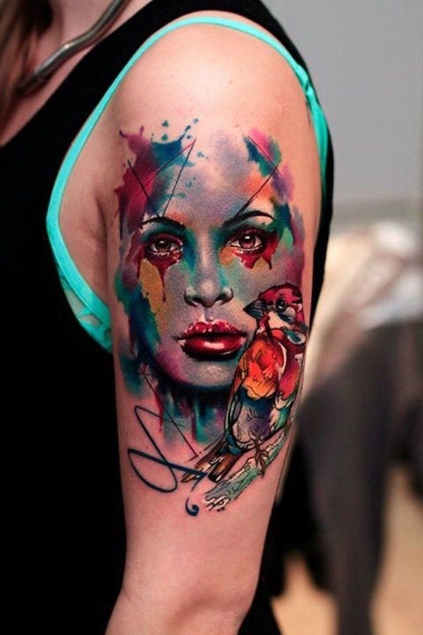 50+ Examples of Colorful Tattoos