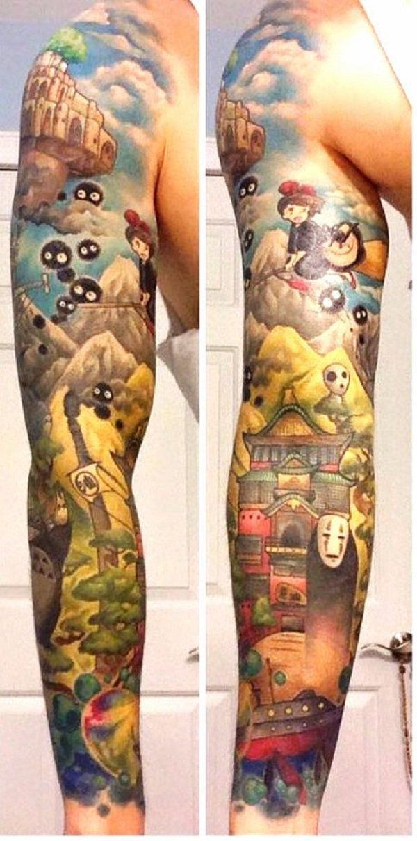 Miyazaki creatives tattoo