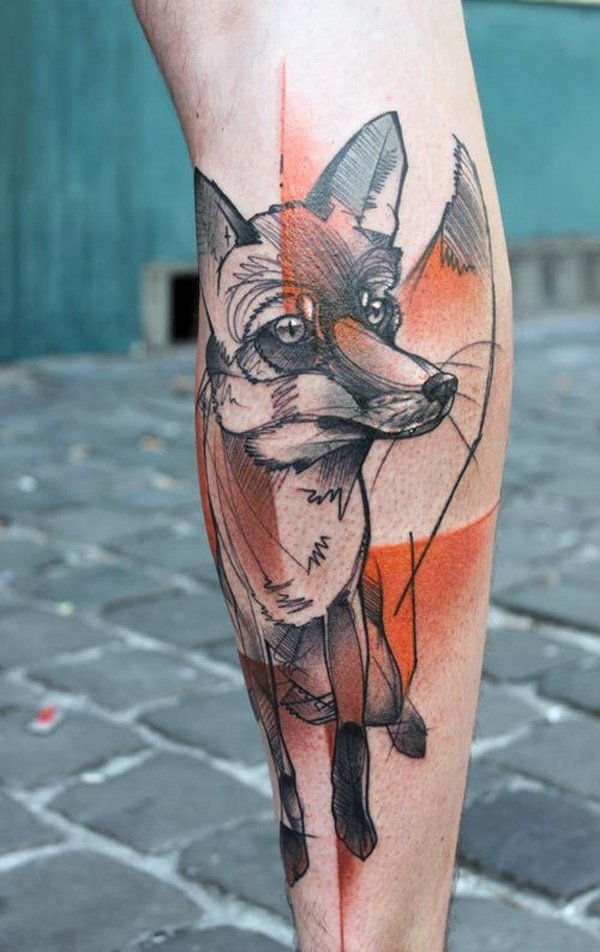 50+ Primeri Fox Tattoo