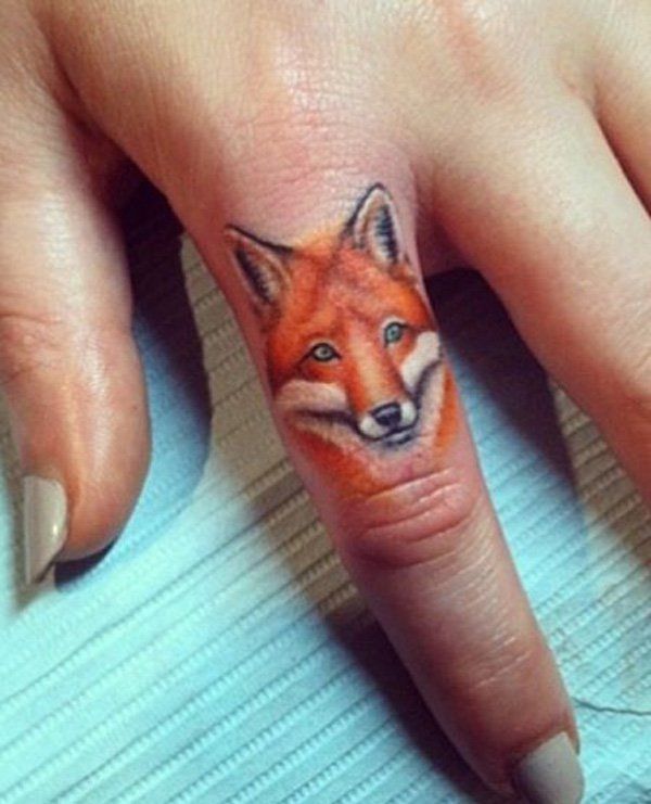 50+ Példák a Fox Tattoo-ra