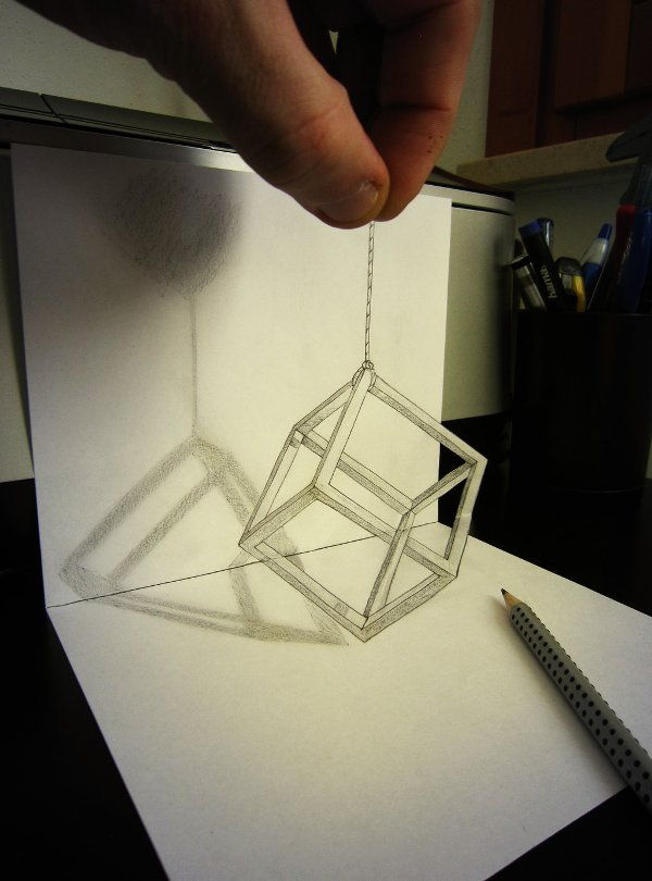 50 Impressive 3D Drawings