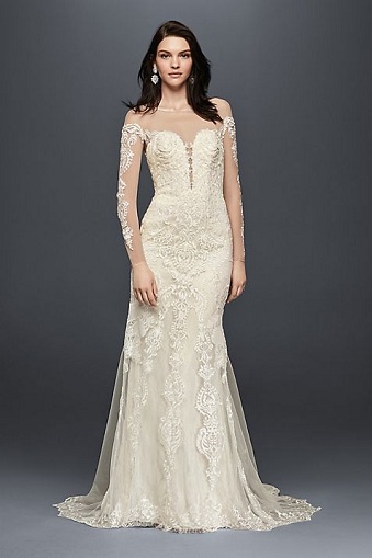 Front Knotted Wedding Dress