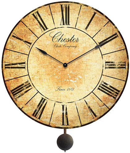 Epocă Wall Clock With Pendulum