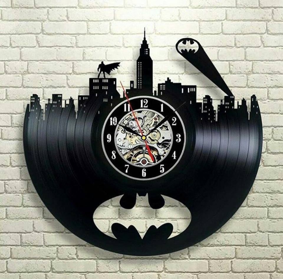 Denevérember Arkham City Logo Best Wall Clock