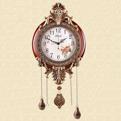 Retro Vintage Imperial Style Elegant Wall Clock