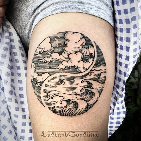 Ocean Sky Tattoo by Phil Tworavens-20