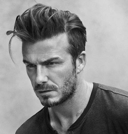 Haircut In Beckham Style