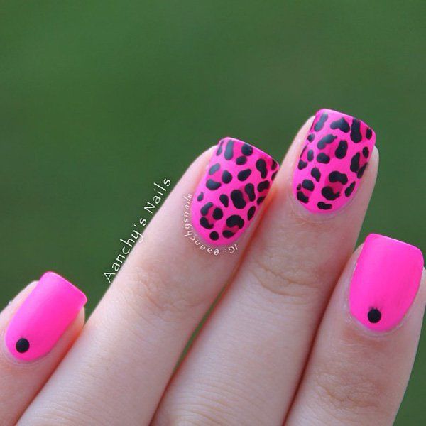 Roz with leopard nail-16