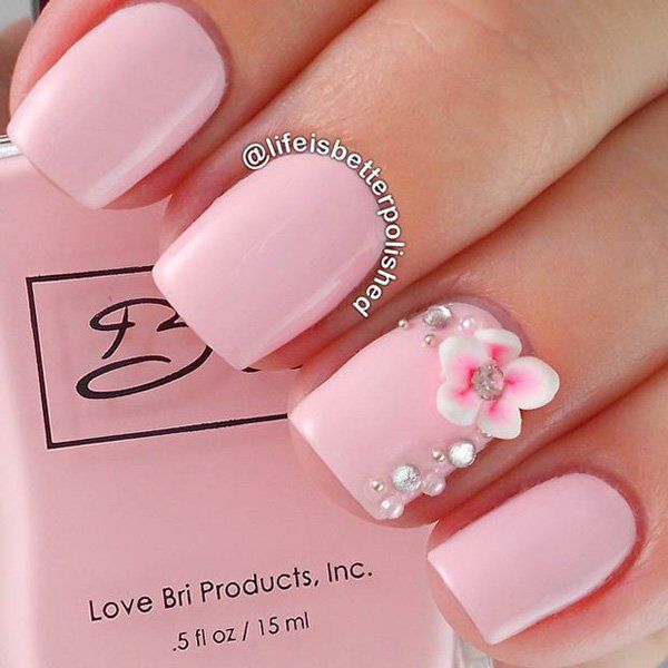 Roz with 3D flower nail-18