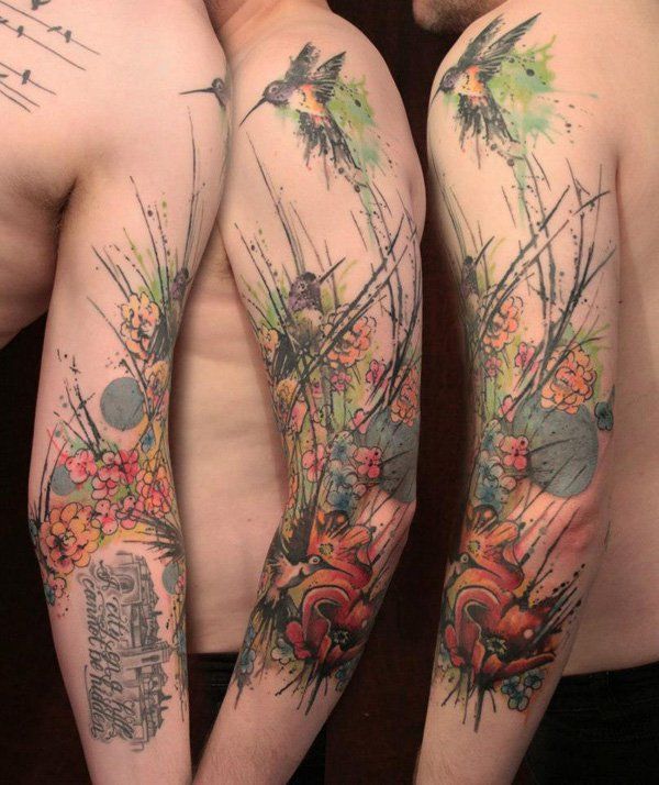 55 Amazing Tattoo Designs Hummingbird