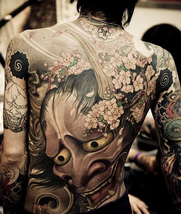 Japonci Demon tattoo