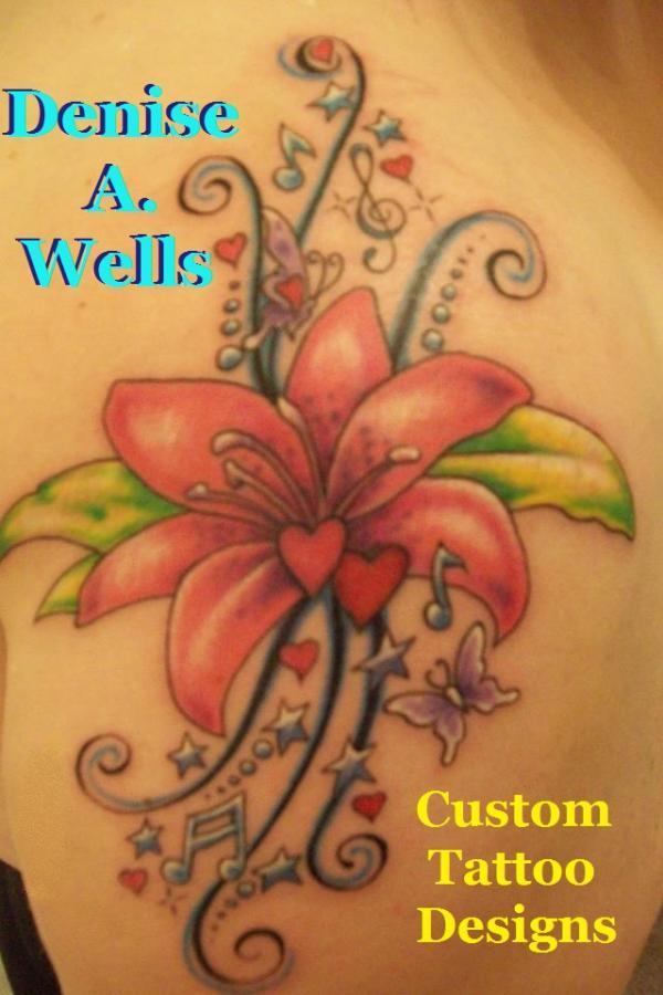 55+ Designuri minunate de tatuaje Lily