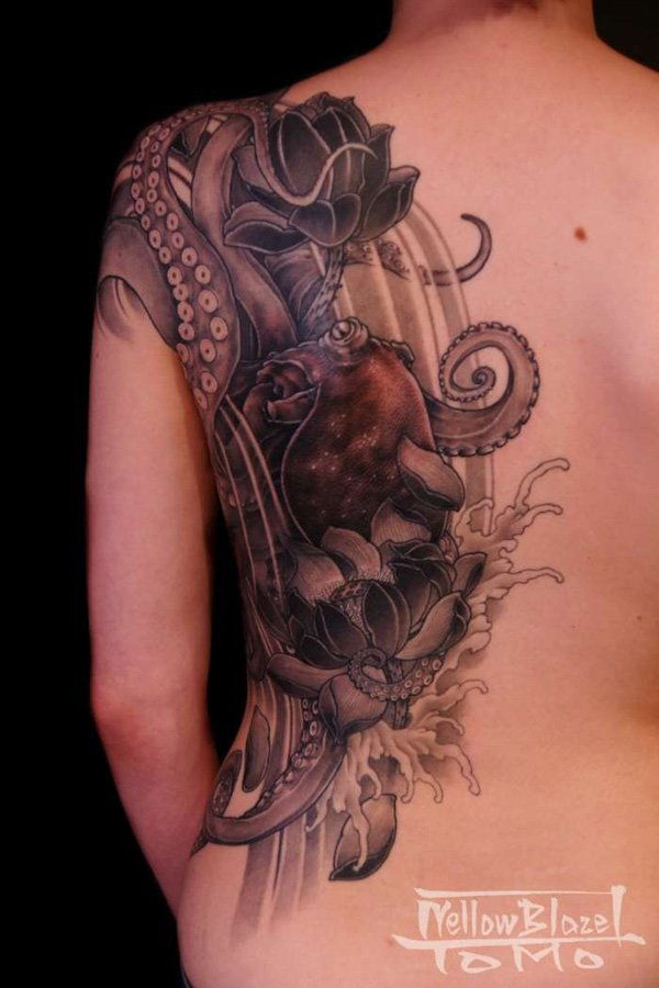 55 Designuri minunate de tatuaj Octopus