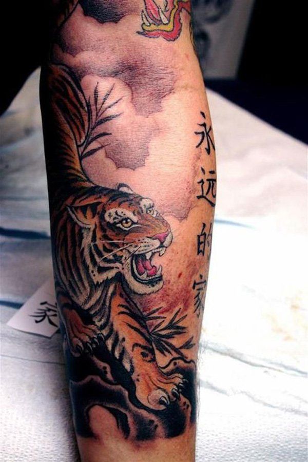55 Designuri tatuaj minunate Tiger